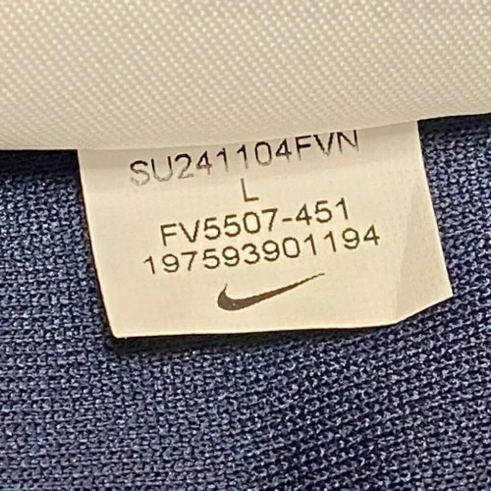 Nike DriFIT Performance Polo Men's Large Dark Navy NK Syngenta Farming Logo NWT‎